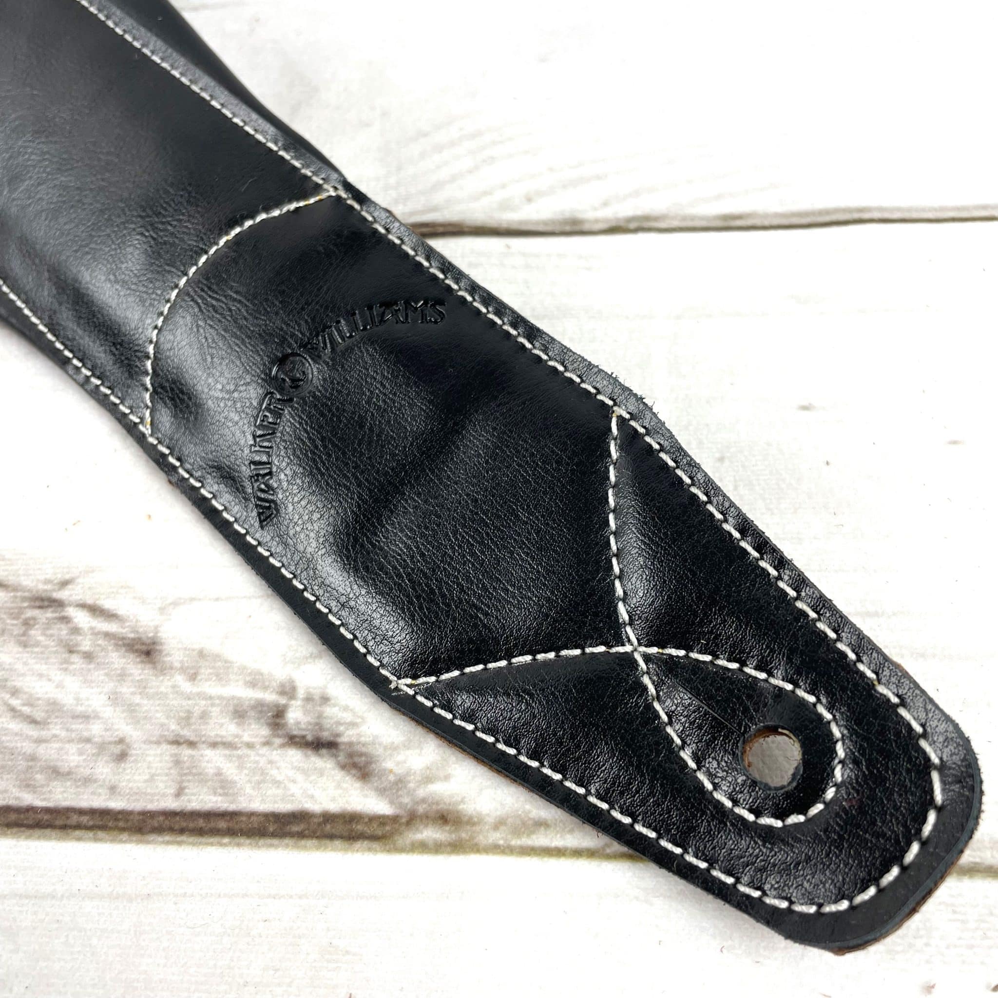 C-22-BLK Handmade Premium Black Signature Grain Leather Extra Wide