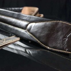 Walker & Williams C-21 Premium Brown Padded Leather Guitar Strap | SKU: WW-C21-BRN