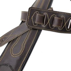 Walker & Williams C-34 Cognac Brown Premium Handmade Double Padded Leather Strap