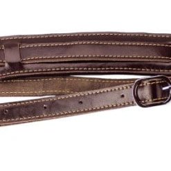 Walker & Williams C-18 Brown Leather Vintage Slash Strap Extra Long