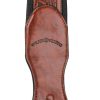 G-114 Chestnut Brown Strap with Embossed Tooling and Padded Back