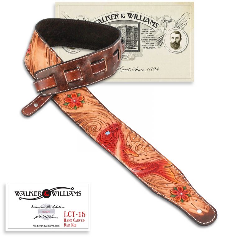 Premium Guitar Straps Genuine Leather Guitar Straps
