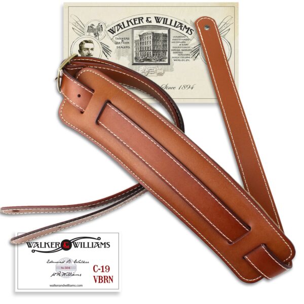 Vintage Style Leather Guitar Straps Retro Guitar Straps